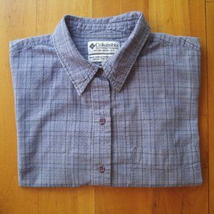 Columbia Woman's Short-Sleeved Button-Down Shirt